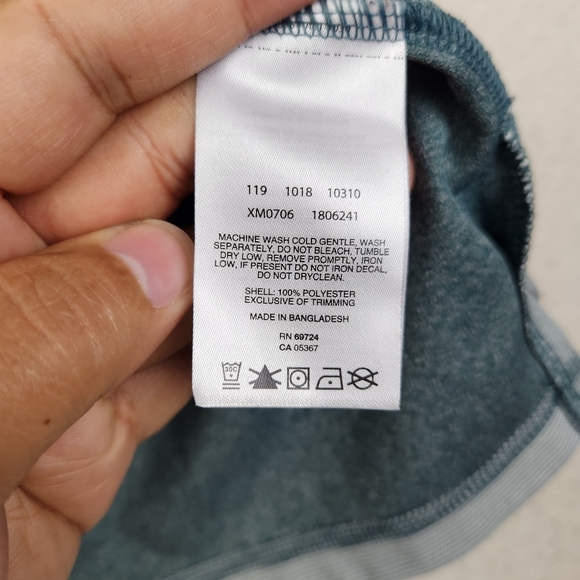 Columbia Polo Shirt Men’s Medium Green Knit Short Sleeve Casual Golf Outdoor - Picture 8 of 9